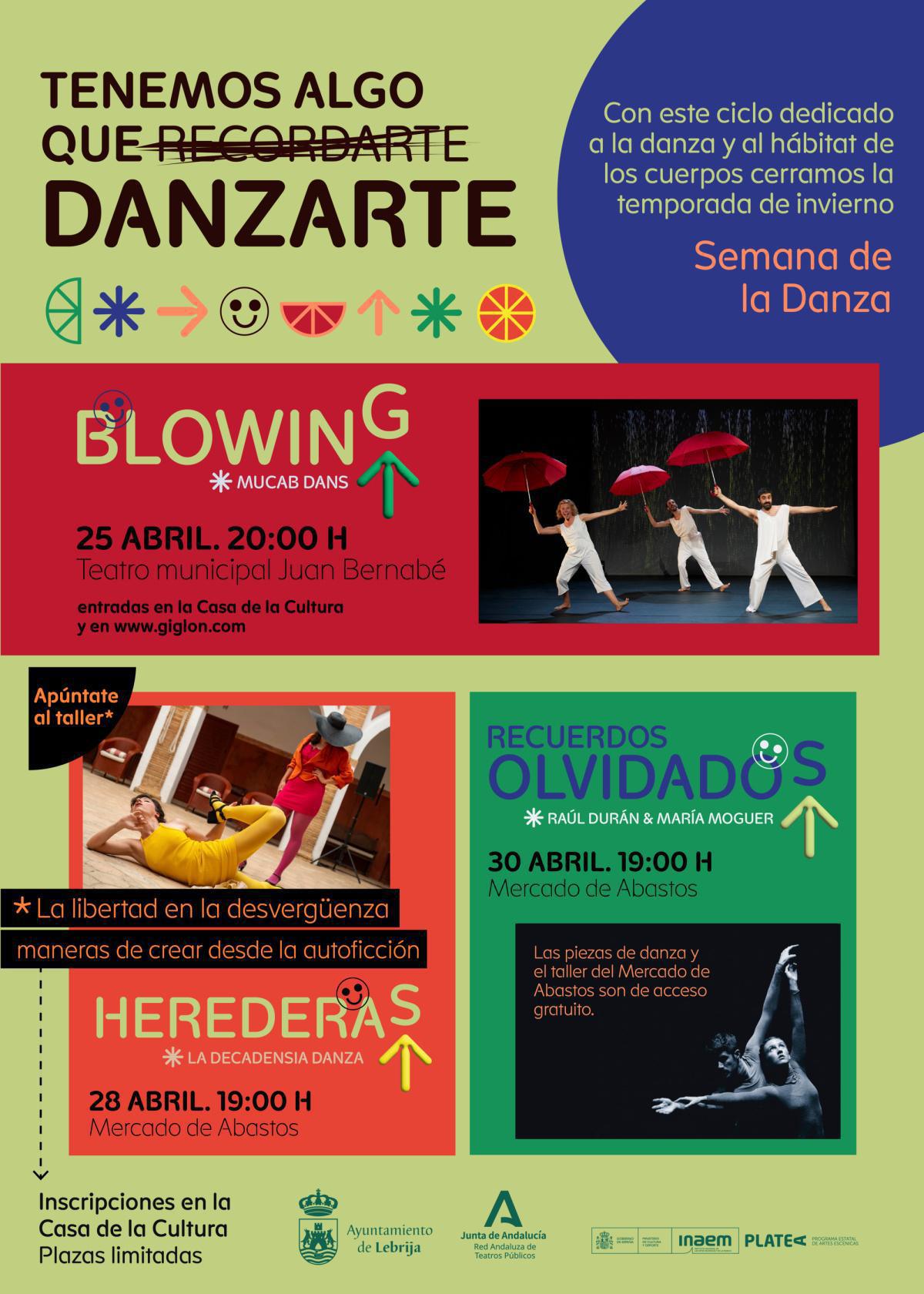 Múcab Dans nos invita a dejar volar la imaginación con Blowing, este sábado en el Juan Bernabé