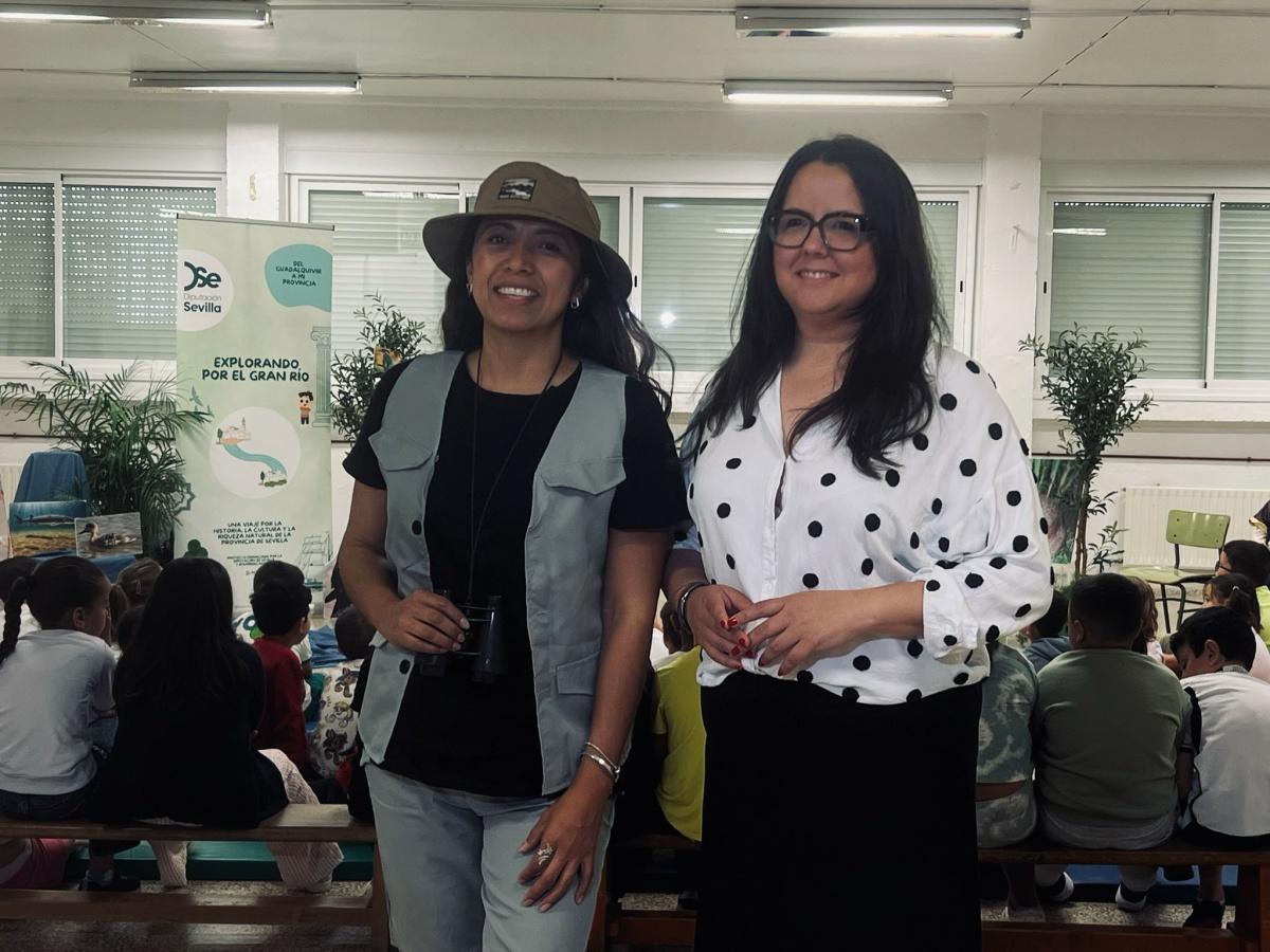 Lebrija acoge la actividad educativa “Del Guadalquivir a mi provincia: explorando por el gran río”