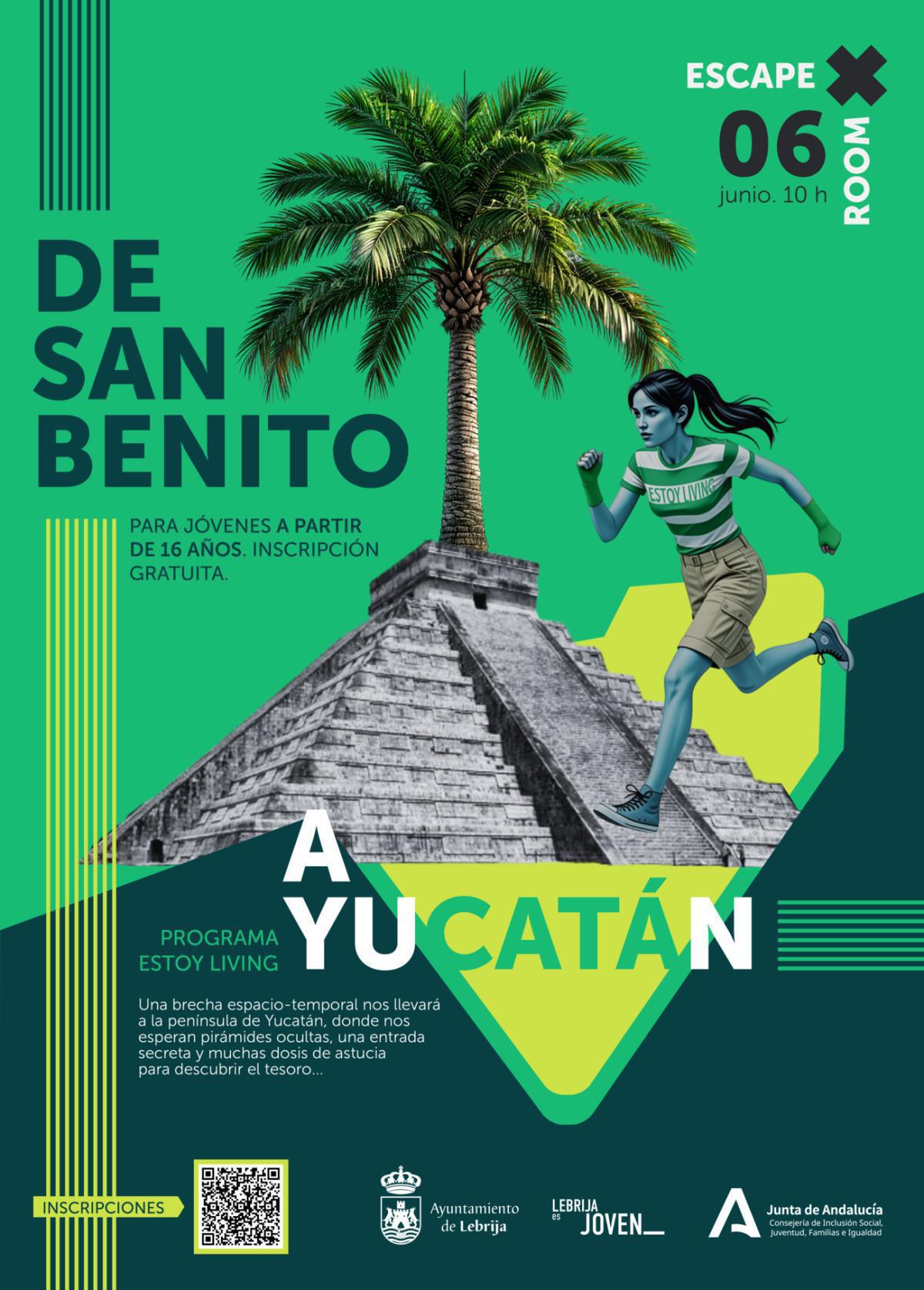 Abierto el plazo de inscripción para participar en el Escape Room “De San Benito a Yucatán”