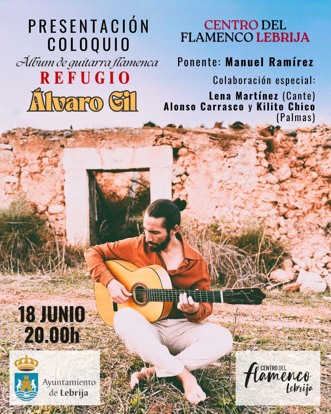 El Centro del Flamenco acogerá la presentación de Refugio, el nuevo álbum de guitarra flamenca de Álvaro Gil