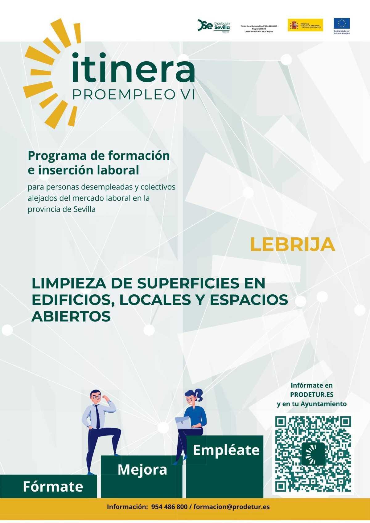 Nuevo itinerario gratuito de formación para mejorar la inserción laboral de personas desempleadas
