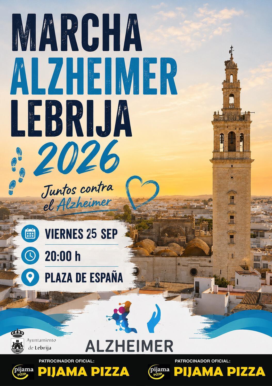 Lebrija se prepara para celebrar la XII Marcha del Alzheimer el próximo 25 de septiembre