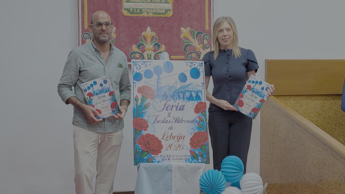 Presentada la programación de la Feria y Fiestas Patronales de Lebrija 2026