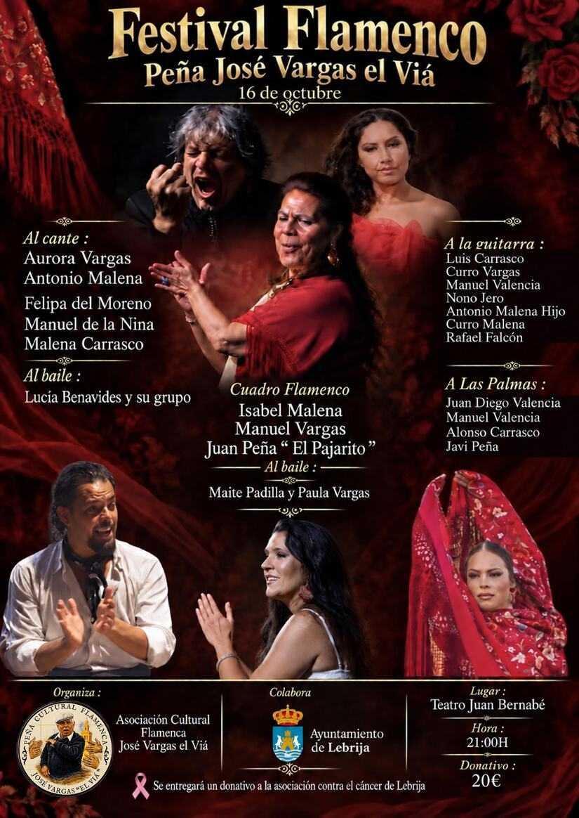 Presentado oficialmente el Festival Flamenco José Peña Vargas “El Viá”