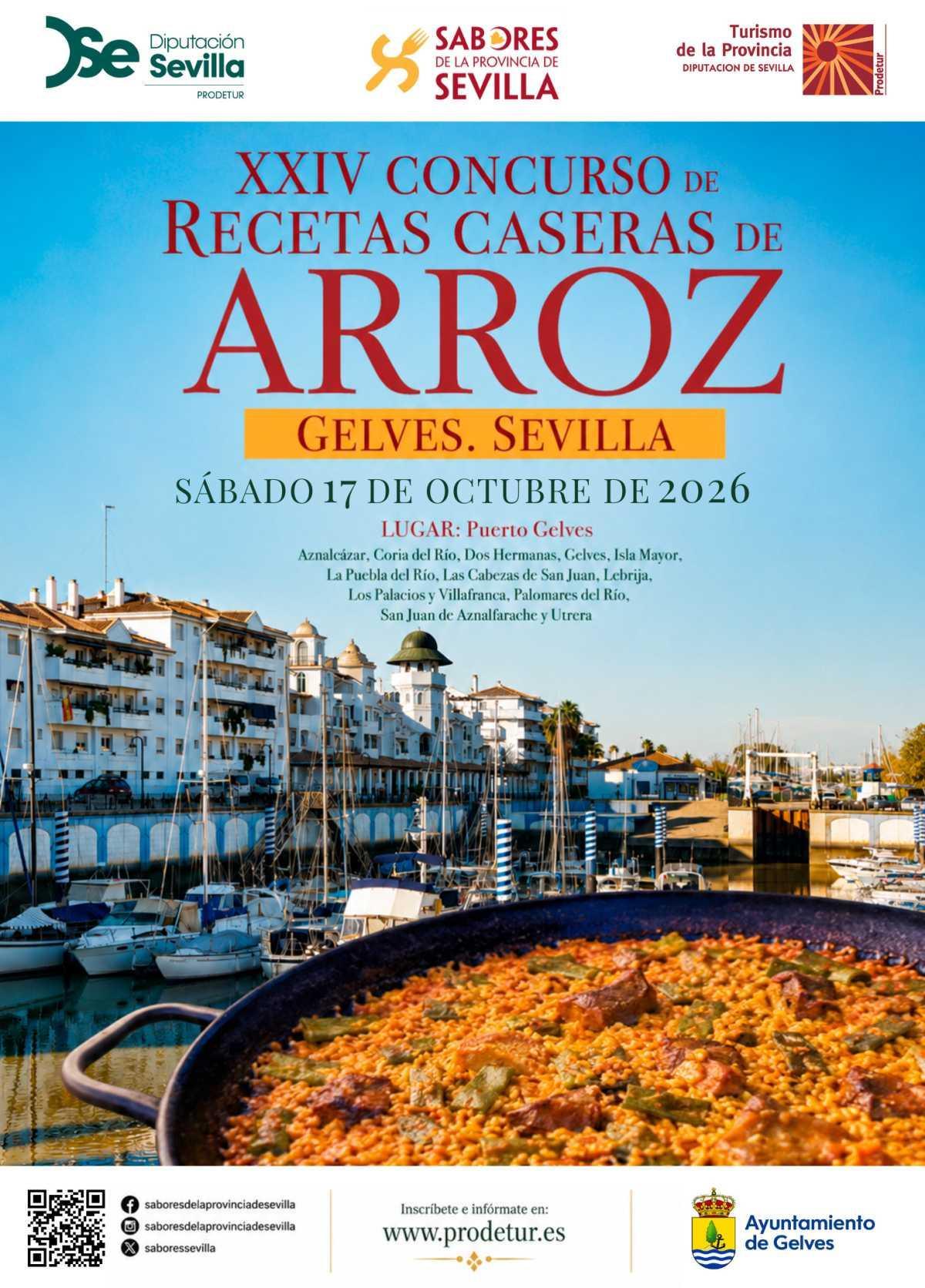 La gastronomía tradicional vuelve a ser la protagonista del XXIV Concurso de Recetas Caseras de Arroz que organiza la Diputación