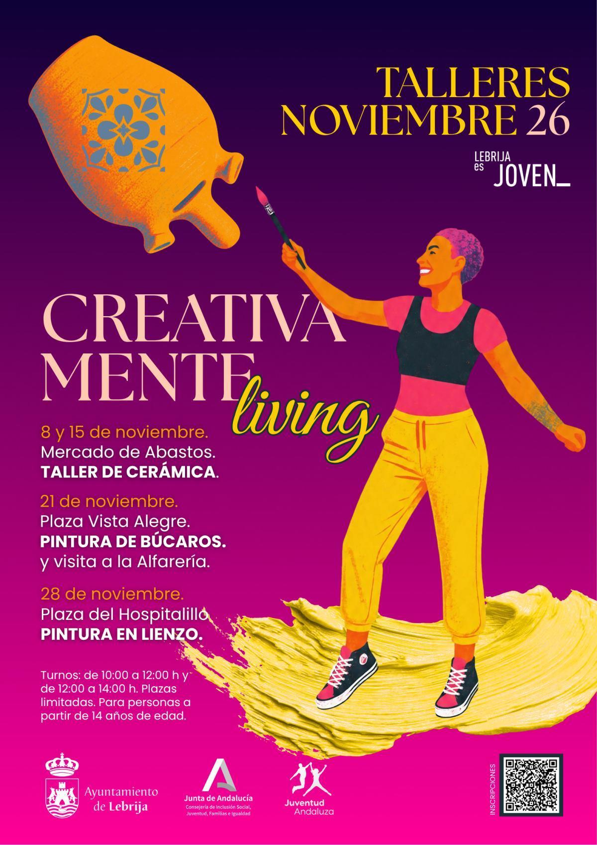 Juventud impulsa la creatividad juvenil con talleres gratuitos de artesanía en noviembre
