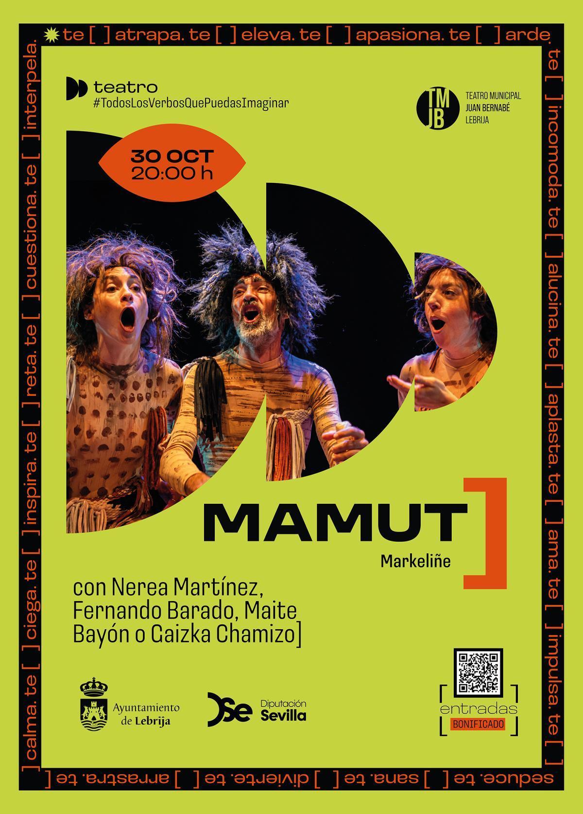Una singular historia sobre la evolución humana llega este viernes al Juan Bernabé de la mano de “Mamut”