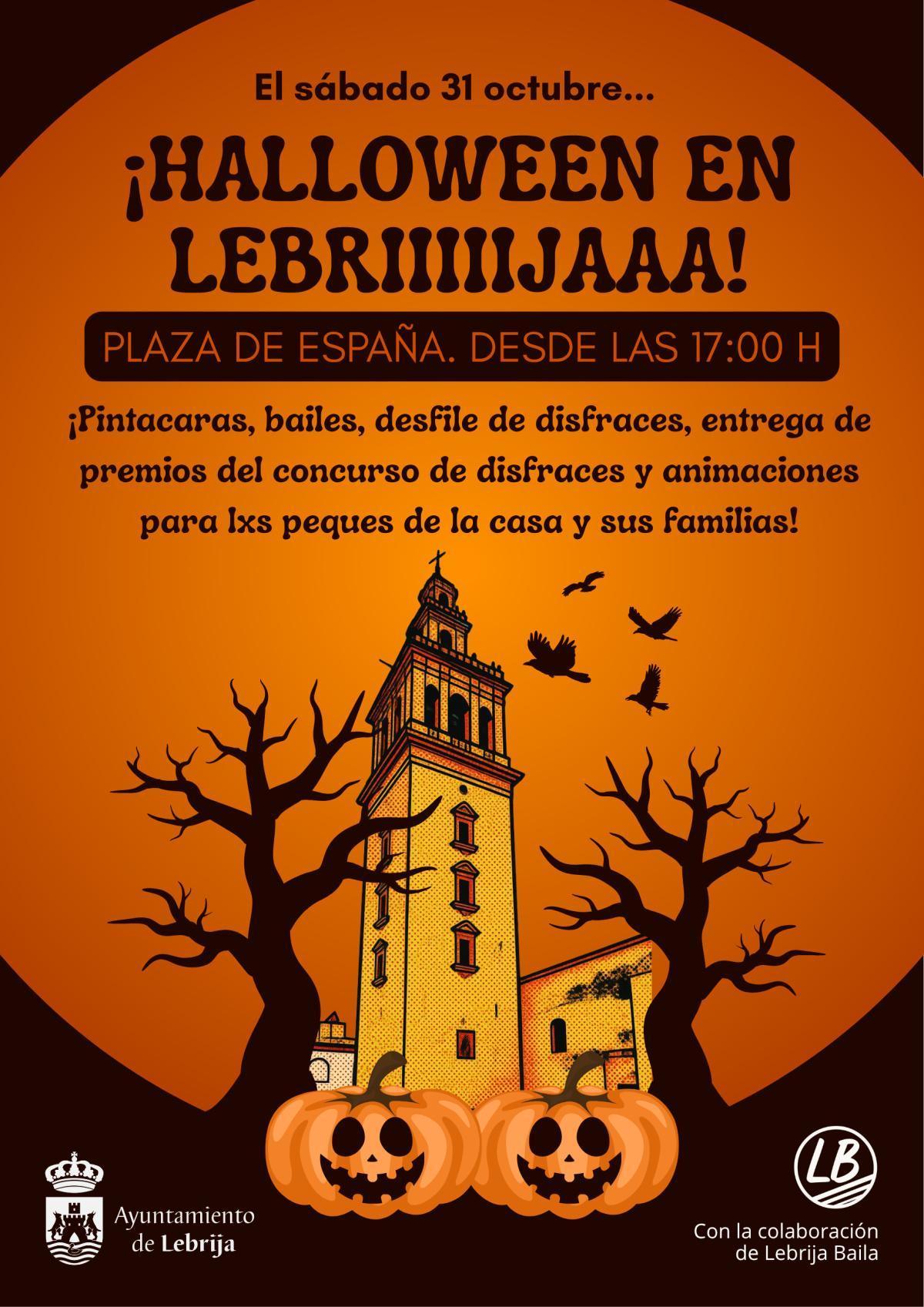 El sábado 31 habrá actividades infantiles con motivo de Halloween
