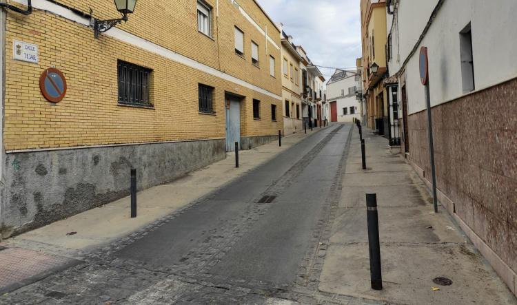 Aviso: La calle Tejar permanecerá cortada al tráfico rodado este jueves 4 de noviembre