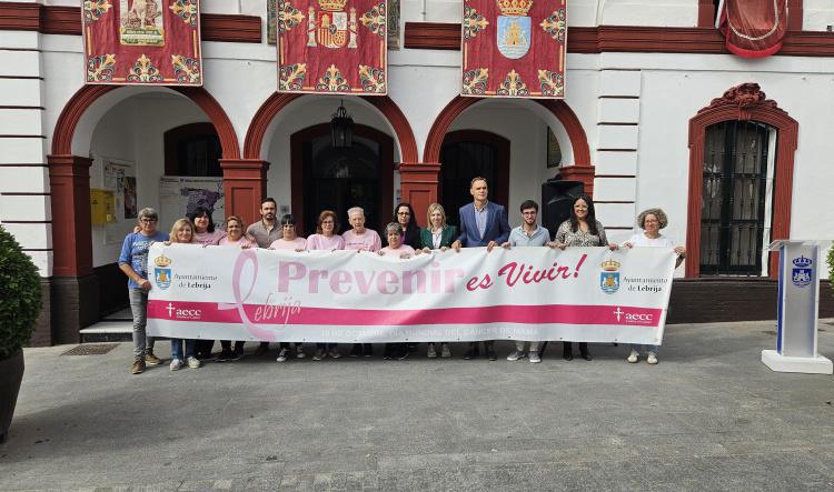 Lebrija conmemora el Día Internacional de la lucha contra el cáncer de mama