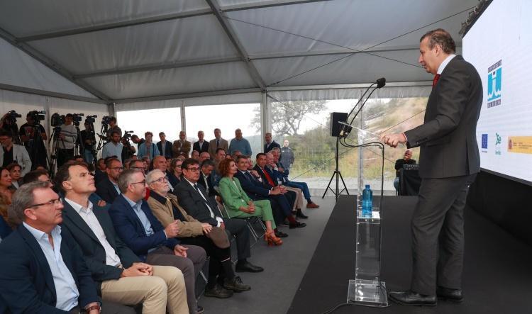   Inaugurado el túnel de cabecera del consorcio de aguas del Huesna tras una inversión de 52 millones de euros