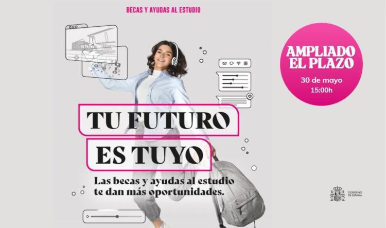 Ampliado hasta el 30 de mayo el plazo para solicitar las becas del curso 2025-2026