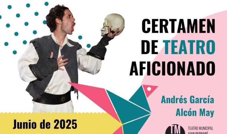  Del 4 al 28 de junio se celebrará el Certamen de Teatro Aficionado Andrés García Alcón "May" en la categoría de adulto