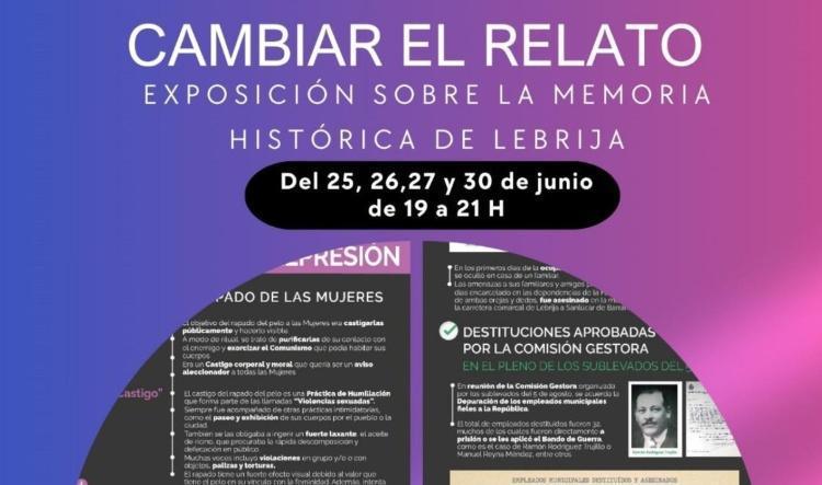 Este miércoles se inaugura la exposición sobre Memoria Histórica en Lebrija