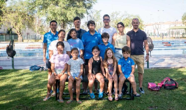 Disputada en Lebrija la primera jornada del Grupo 3 del Circuito Provincial de Natación Verano 2025