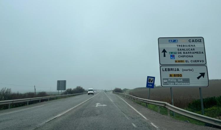 Aviso – Corte de tráfico: El acceso y salida “Lebrija Norte” de la A471 permanecerá cortado al tráfico a la altura del camino de San Benito desde el lunes 18 al 29 de agosto