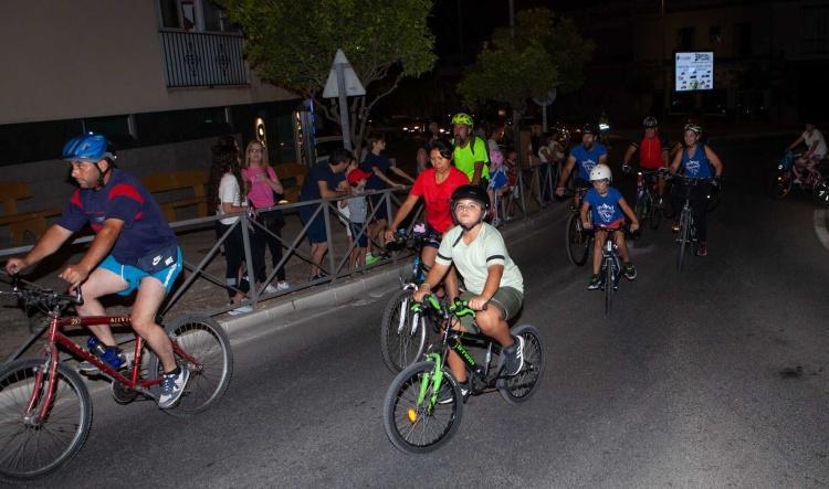 El jueves 4 de septiembre se celebrará el Paseo nocturno en Bici