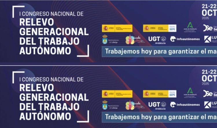 Lebrija, sede del I Congreso Nacional de Relevo Generacional del Trabajo Autónomo 
