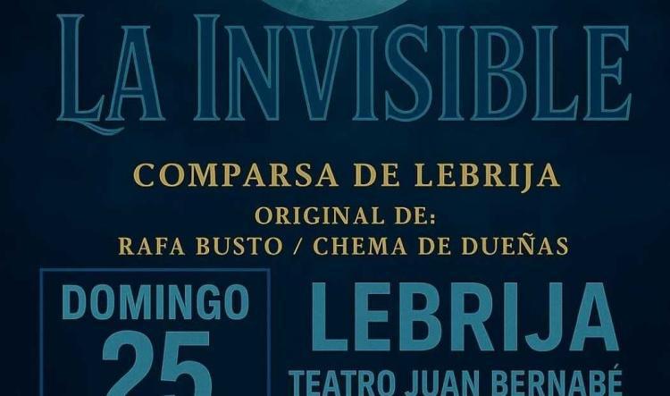 La comparsa La Invisible actúa este domingo en el Teatro Municipal