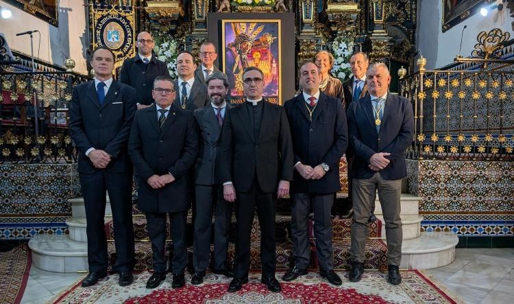 Presentado el cartel de la Semana Santa de Lebrija, una obra de Manuel Mena Bravo