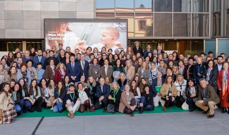 Lebrija, presente en el acto institucional por el Día Mundial contra el Cáncer