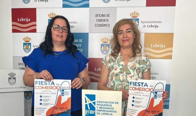 Del 10 al 13 de junio se celebrará una nueva edición de la Fiesta del Comercio en Lebrija