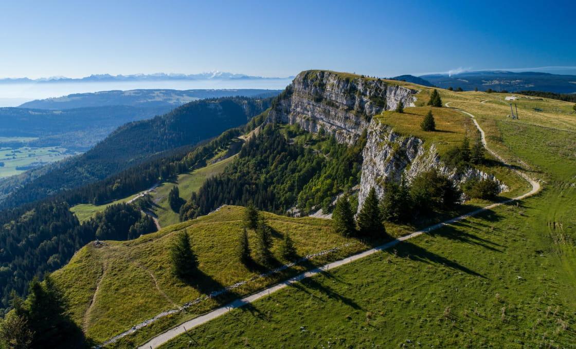 Route école du Jour de l'An - Jura