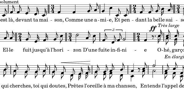 L'appel de la route