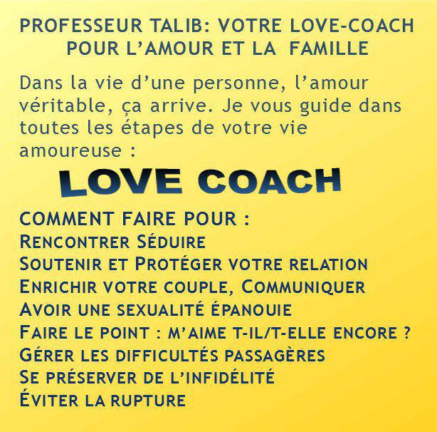 Pr Talib marabout voyant medium pour l'amour et la famille Laval