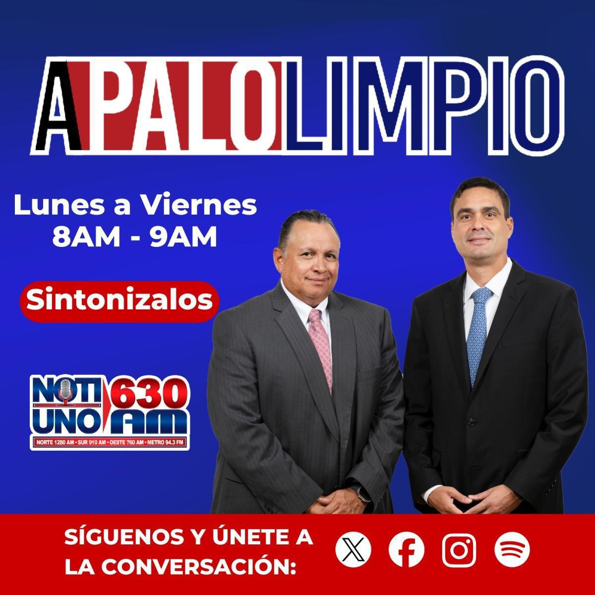A Palo Limpio (8am – 9am)