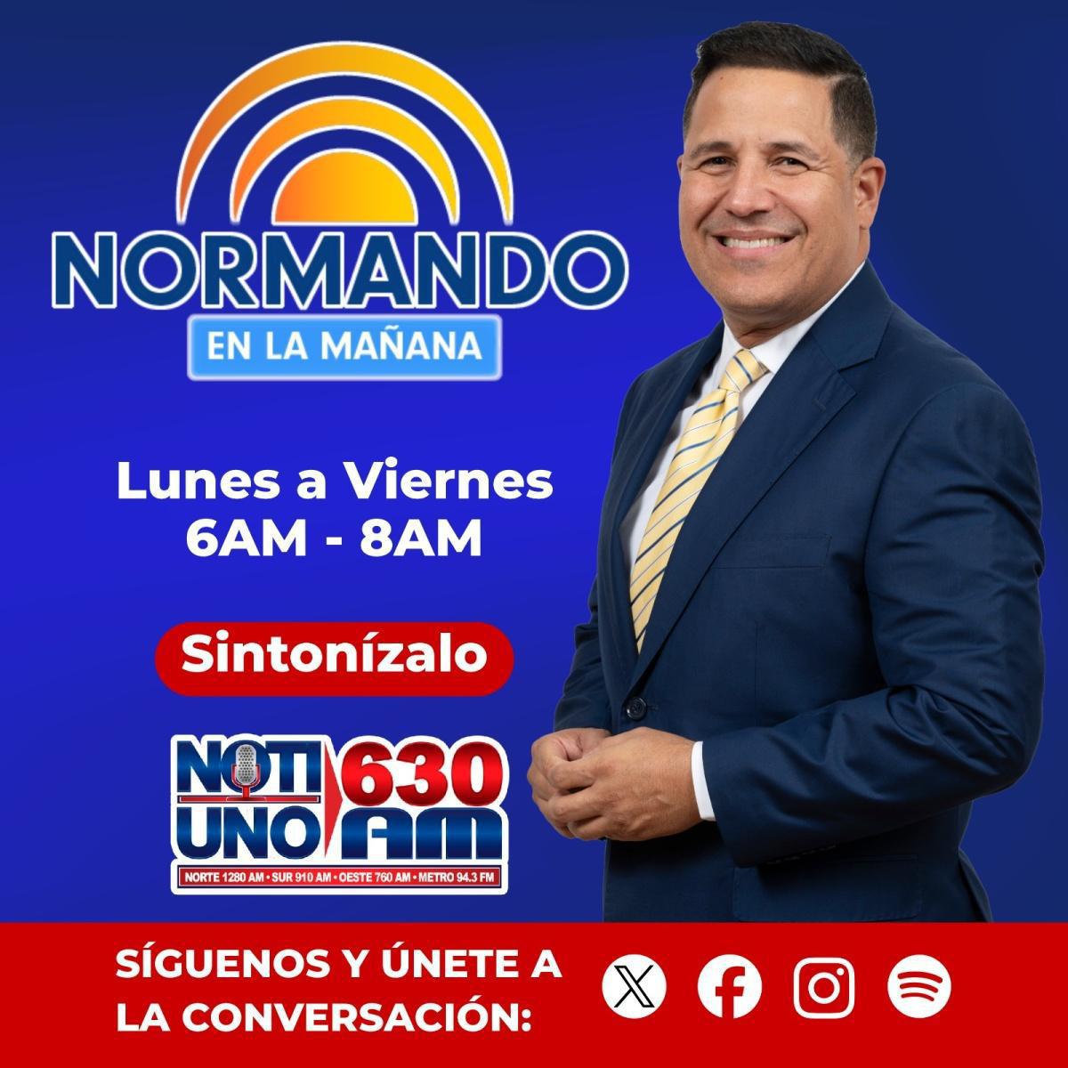 Normando en la Mañana (6am - 8am)