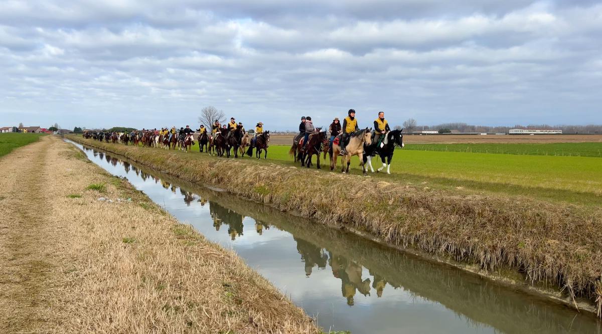 La cavalcata di San Biagio La cavalcata di San Biagio