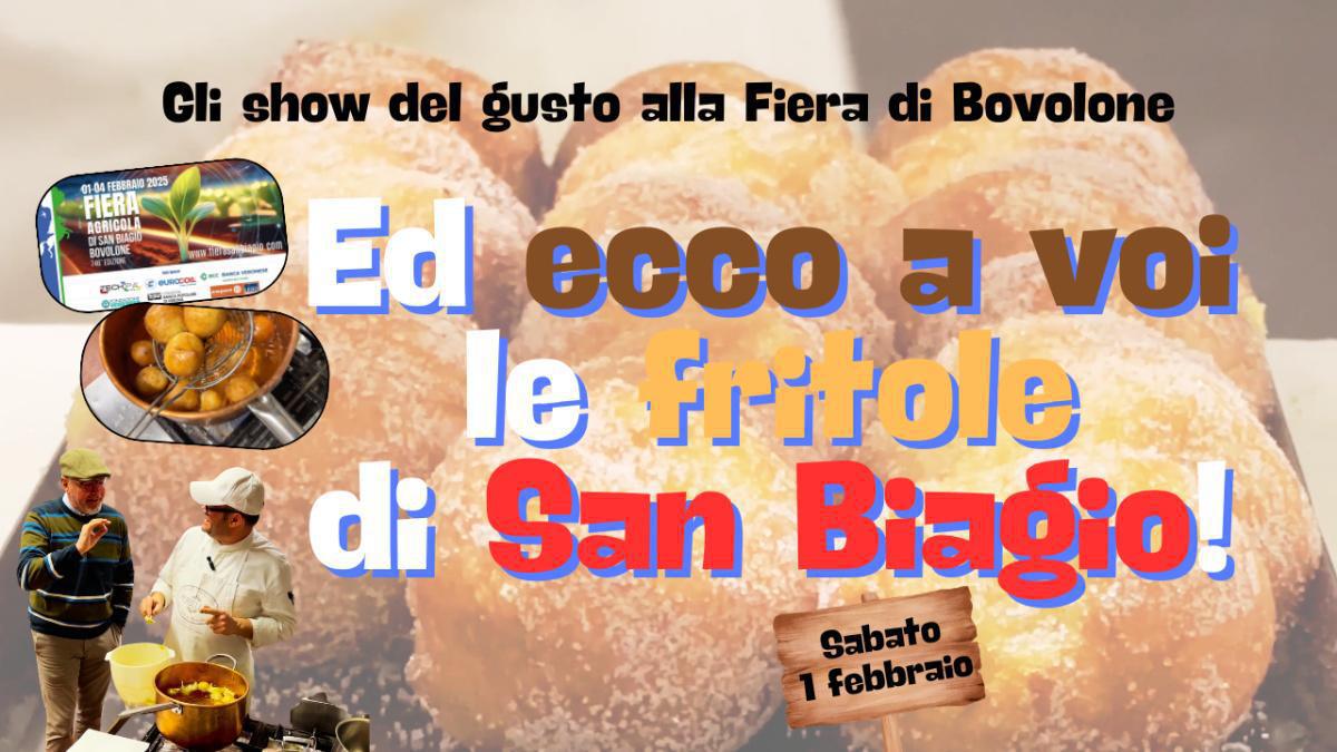 Arrivano le "fritole" per San Biagio!