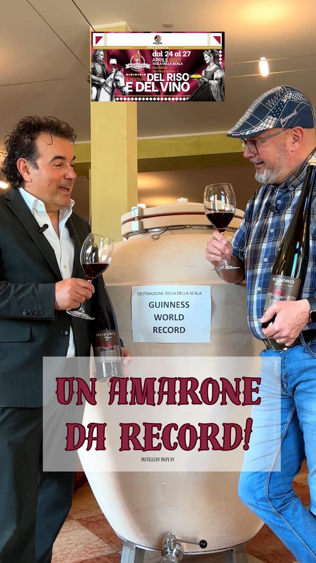 Un amarone... da record! Un amarone... da record!
