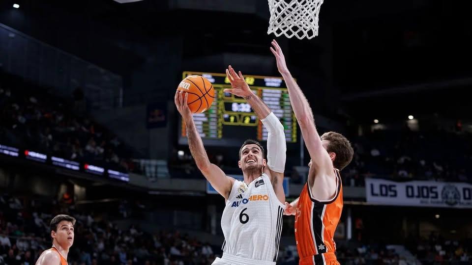 El Real Madrid disputa mañana el segundo partido de la final de Liga frente al Valencia Basket