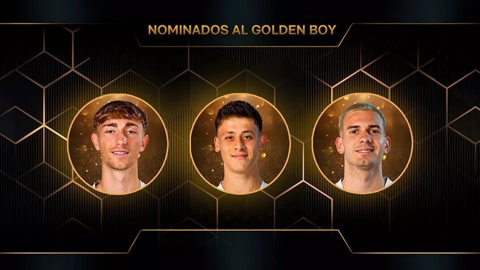 Huijsen, Arda Güler y Mastantuono, finalistas al Golden Boy 2025