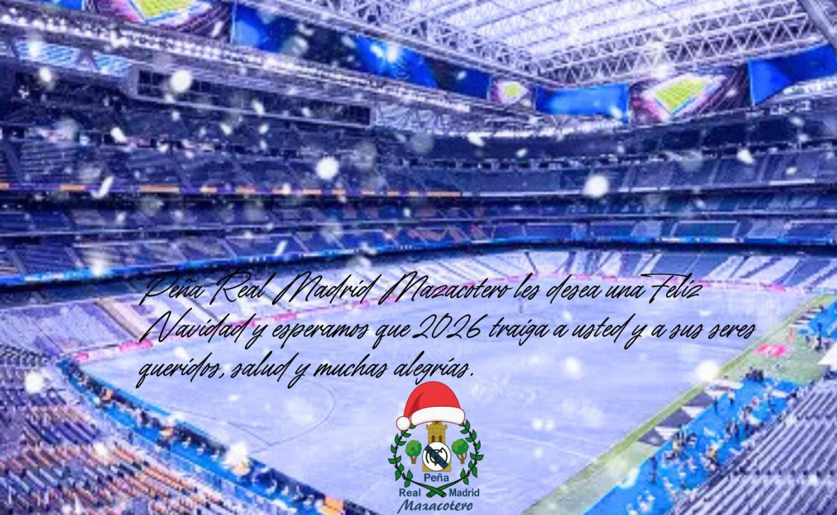 Feliz Navidad y próspero 2026