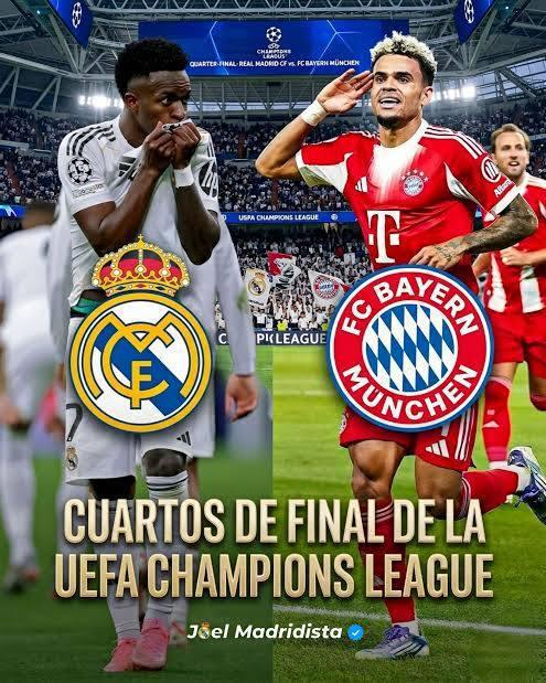 PROXIMOS PARTIDOS REAL MADRID - BAYERN MUNICH
