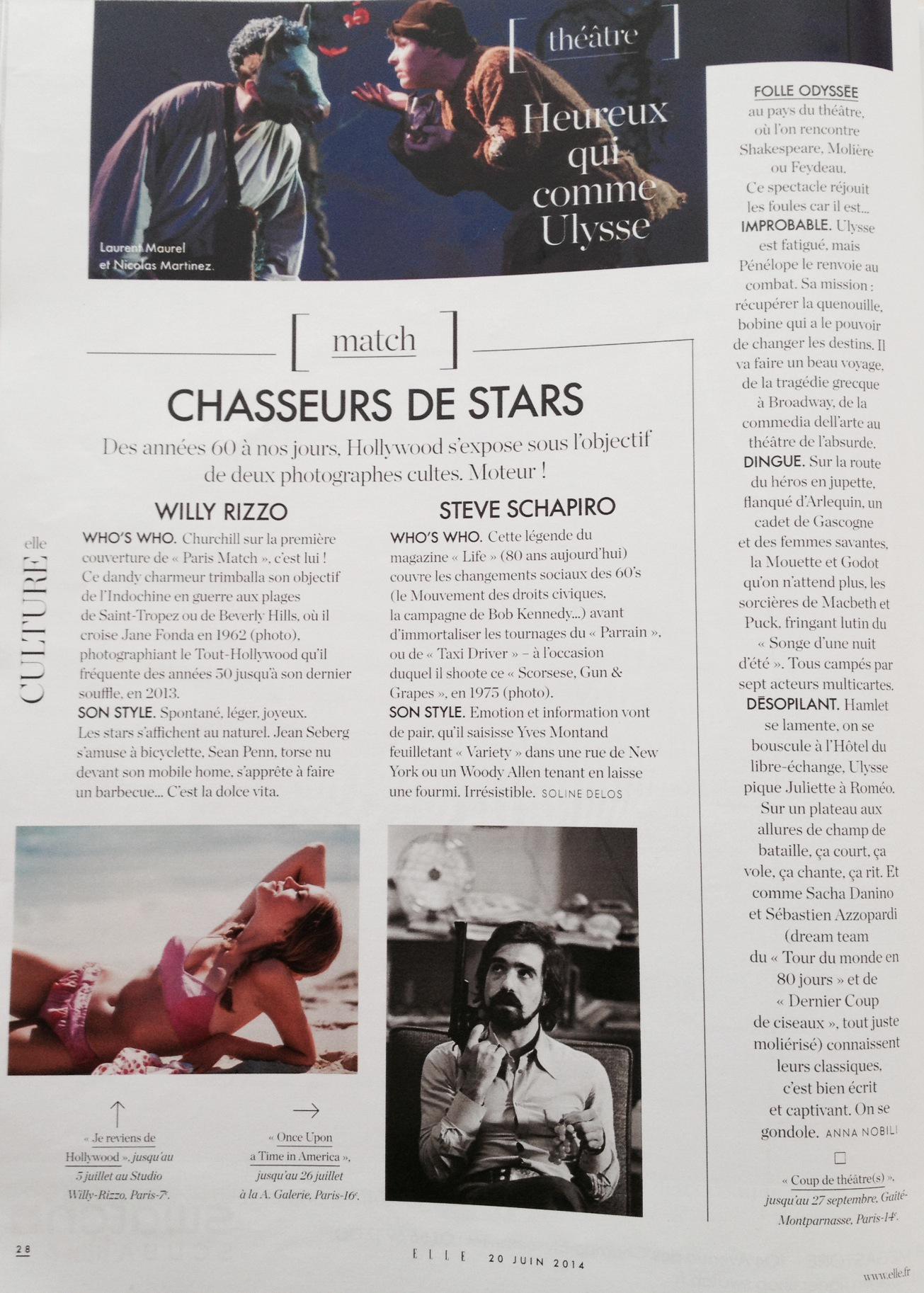 ELLE : Coup de théâtre(s)