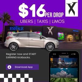 Exhale Dispensary now paying $16 to all drivers! 