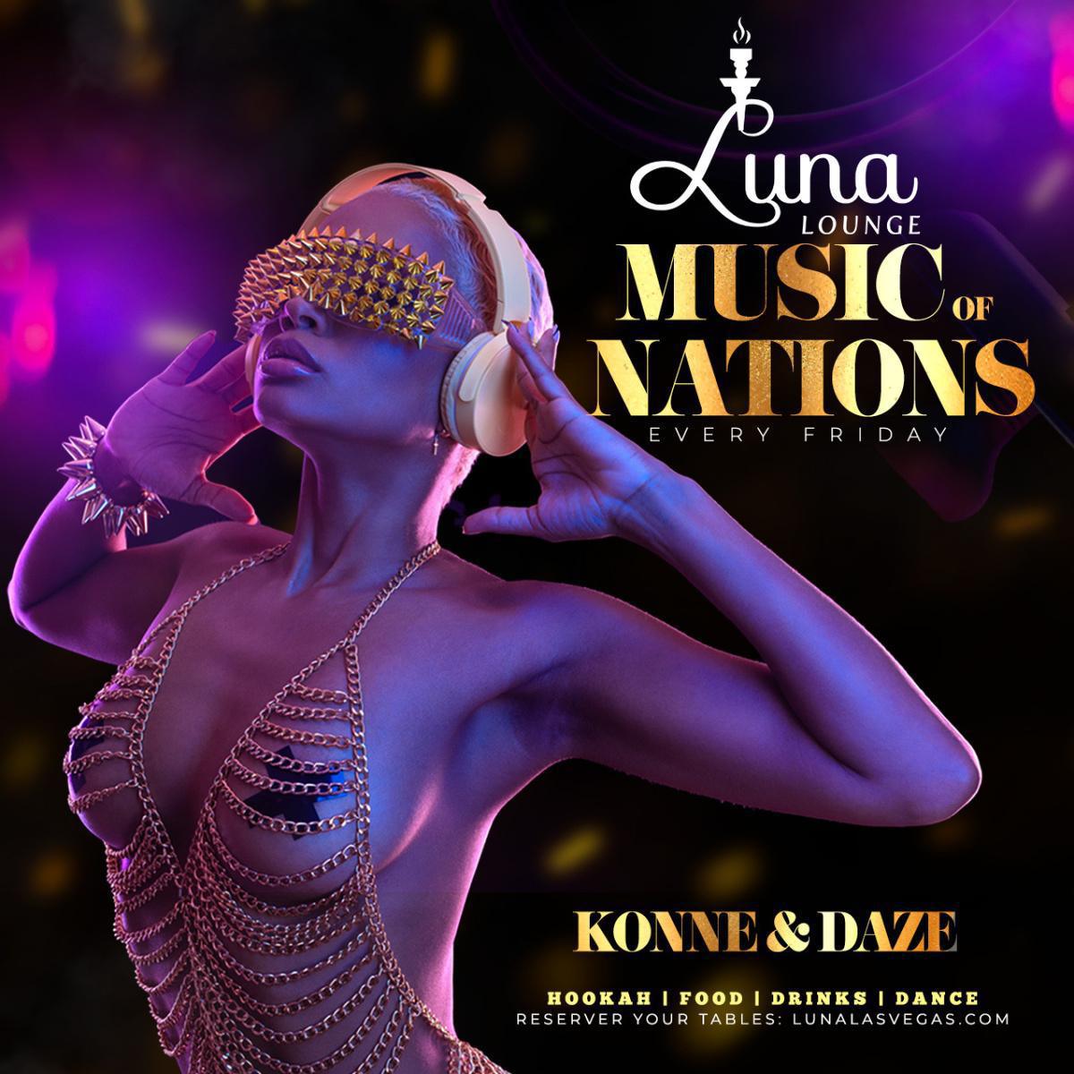 Rideshare, taxi, & limo drivers earn $10 per guest at Luna Lounge! Premium hookah, gourmet food, handcrafted cocktails & live DJs every night