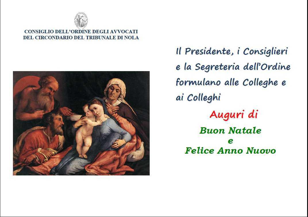 Buon Natale e Felice 2026