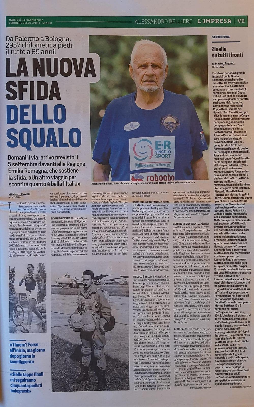 ARRIVO ALESSANDRO BELLIERE ARRIVO ALESSANDRO BELLIERE