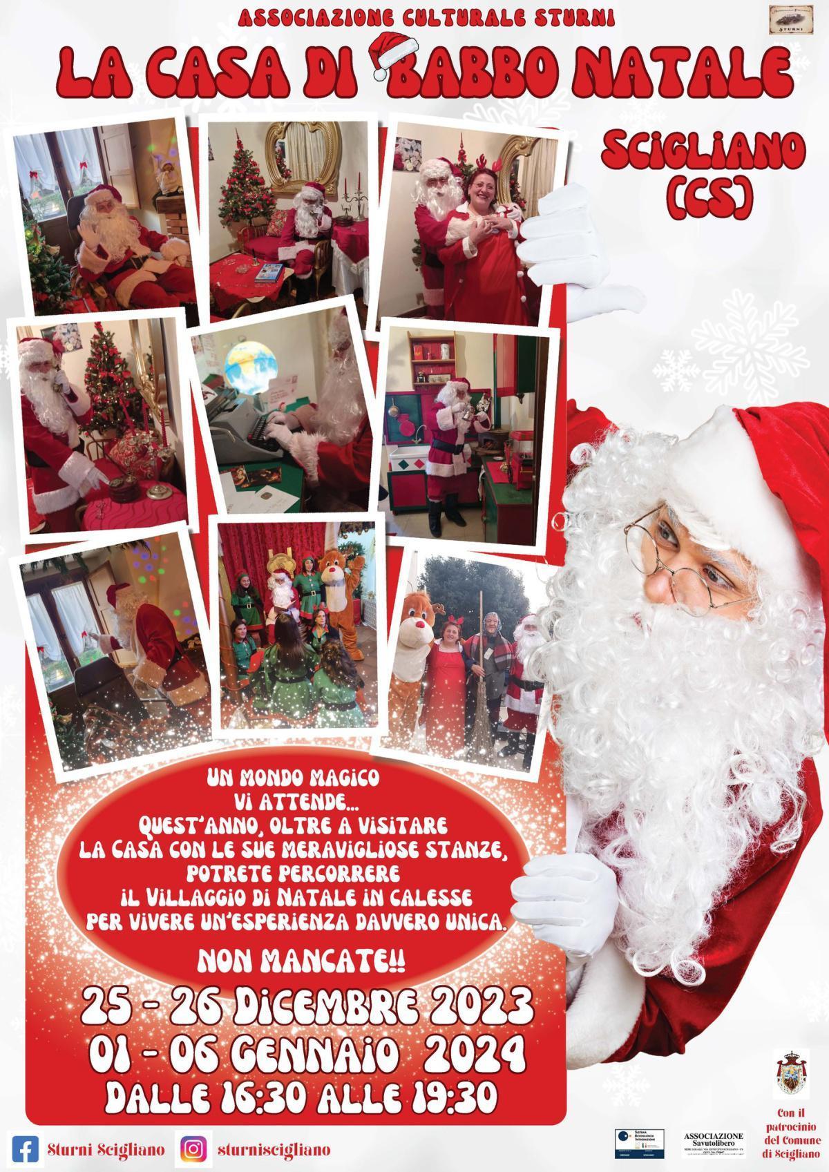 La Casa di Babbo Natale (inizio ore 16:30)