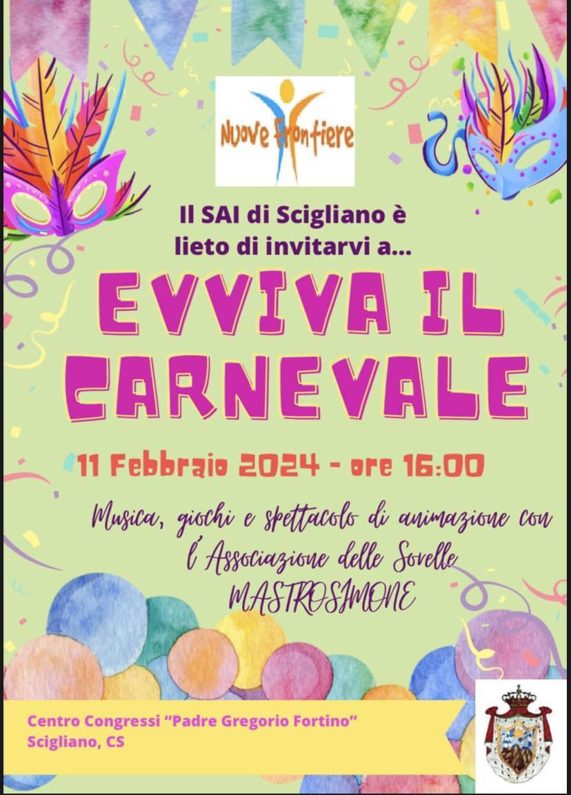 Evviva il Carnevale (inizio ore 16:00)