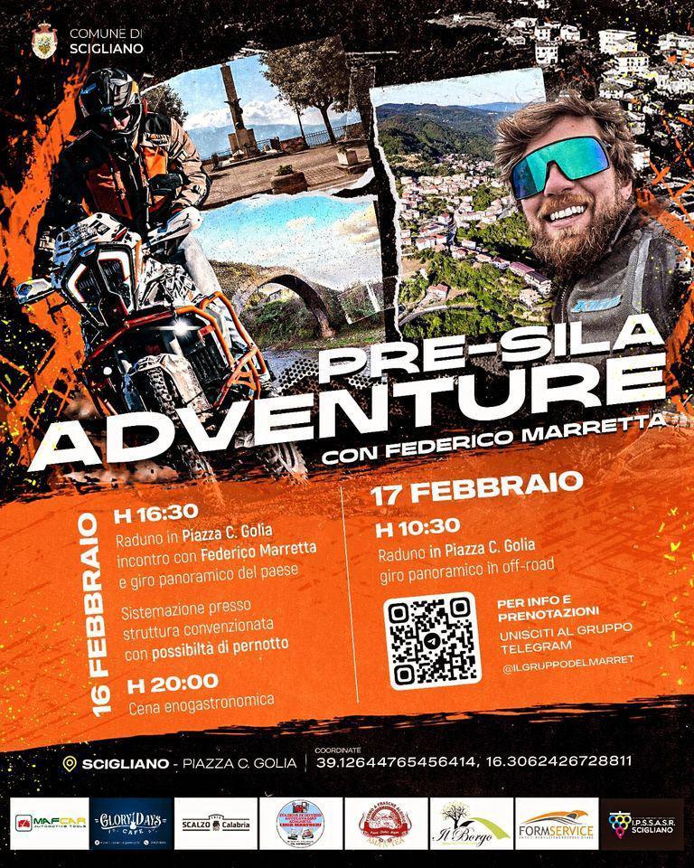 Pre-Sila Adventure con Federico Marretta (inizio ore 10:30)