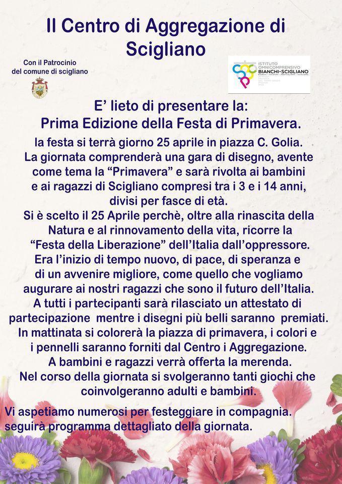 Prima Edizione della Festa di Primavera