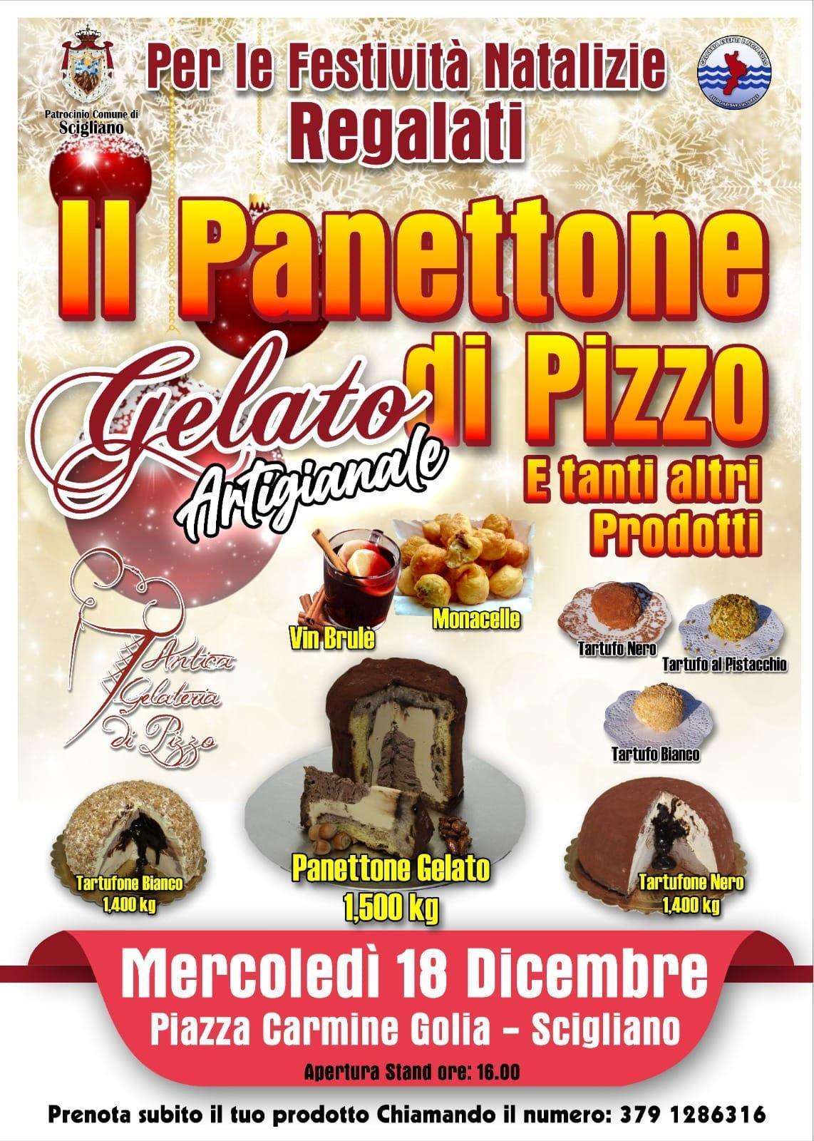 Il Panettone di Pizzo e tanti altri prodotti - Gelato Artigianale (inizio ore 16:00)