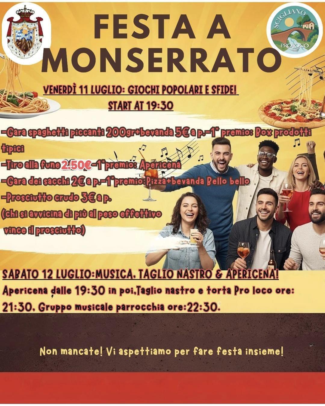 Festa a Monserrato (start h. 19.30)