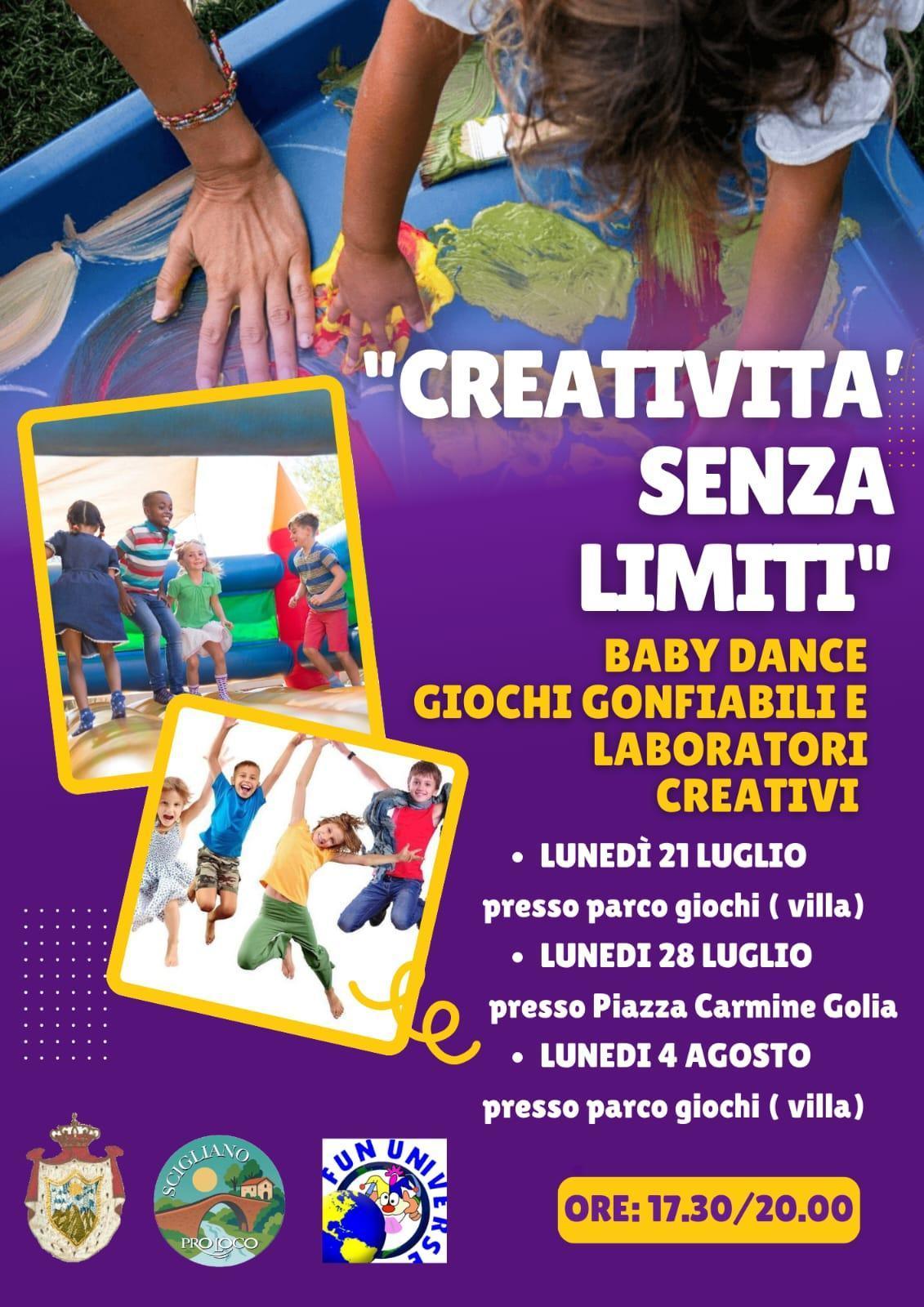 Creatività senza Limiti (start h. 17.30)
